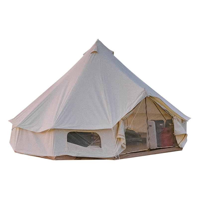 Outdoor Yurt Camping - Outdoor Indian yurt tent camp light