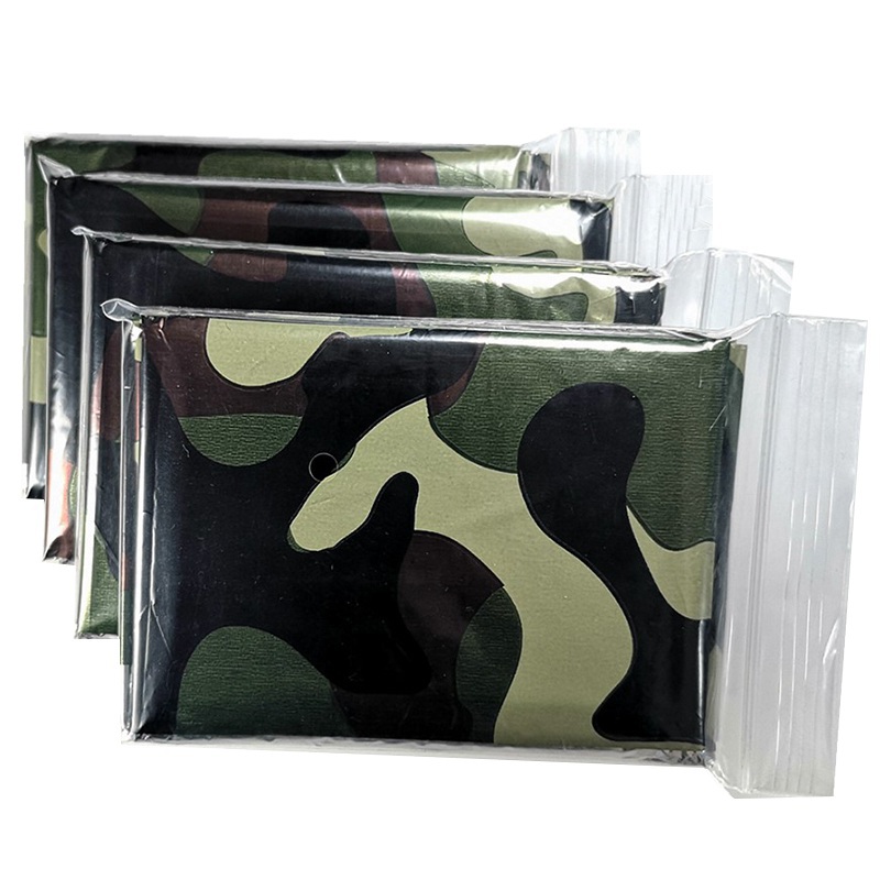 Outdoor Camping Mat Waterproof - 1pcs Emergency Thermal Blanket Folding Waterproof