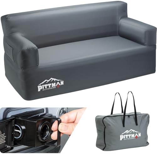 Camping Outdoor Or Indoor - Pittman - Inflatable Couch with Built