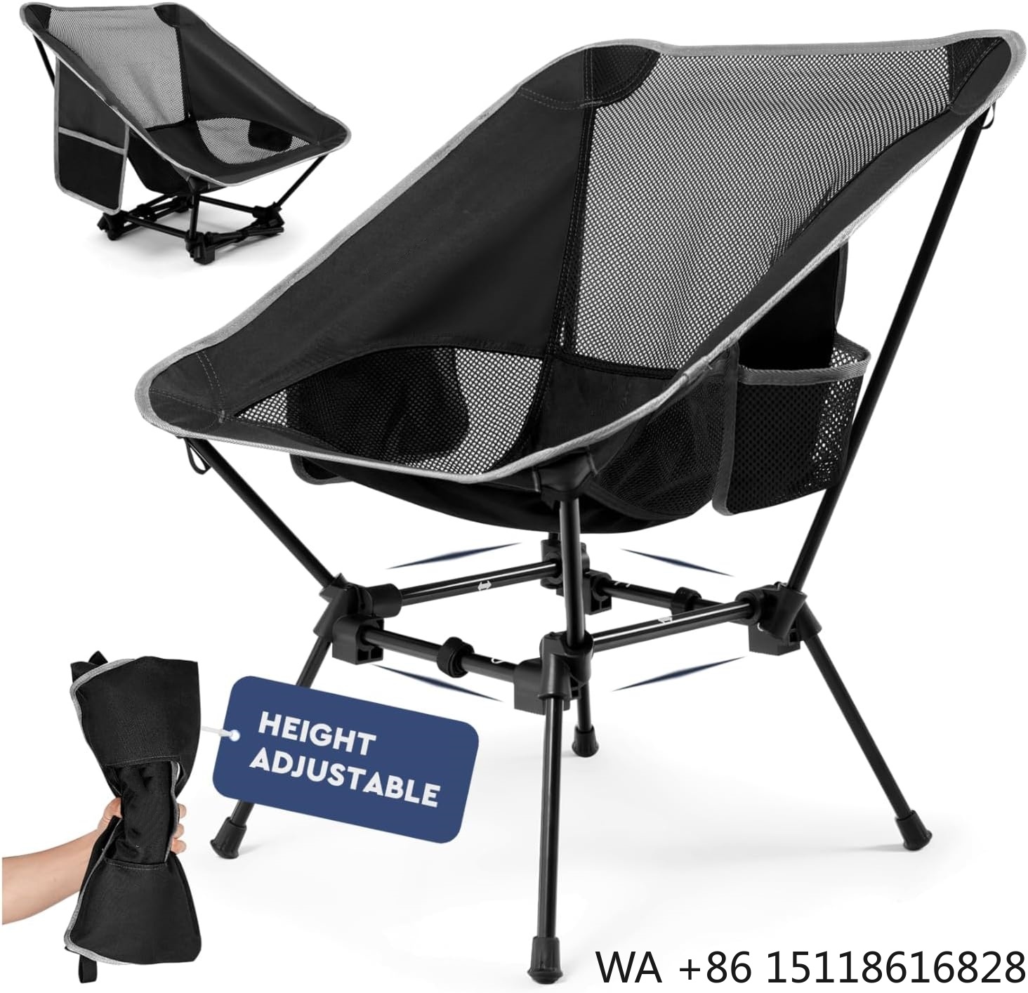 Outdoor Chair Camping - Lightweight Camping Chair,Camping Chair for Adults,