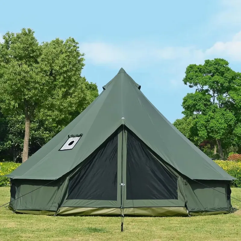 Outdoor Yurt Camping - 4M Outdoor Camping Large Glamping Yurt