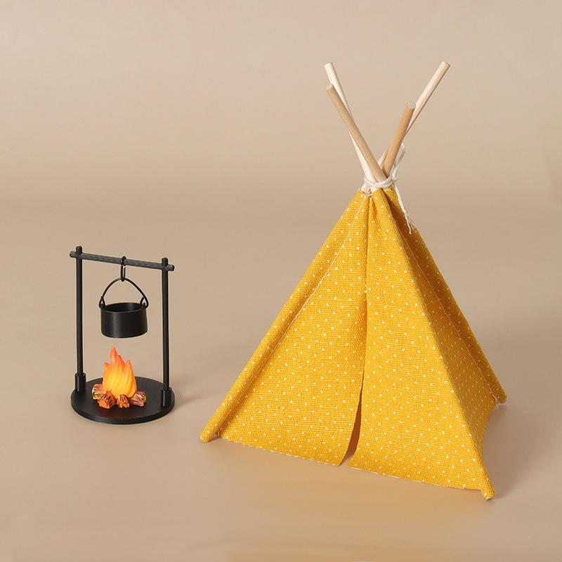 Outdoor Camping Games - New 1:12 Scale Camping Tent Model
