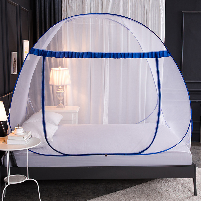 Outdoor Yurt Camping - Easy Setup Pop Up Mosquito Net