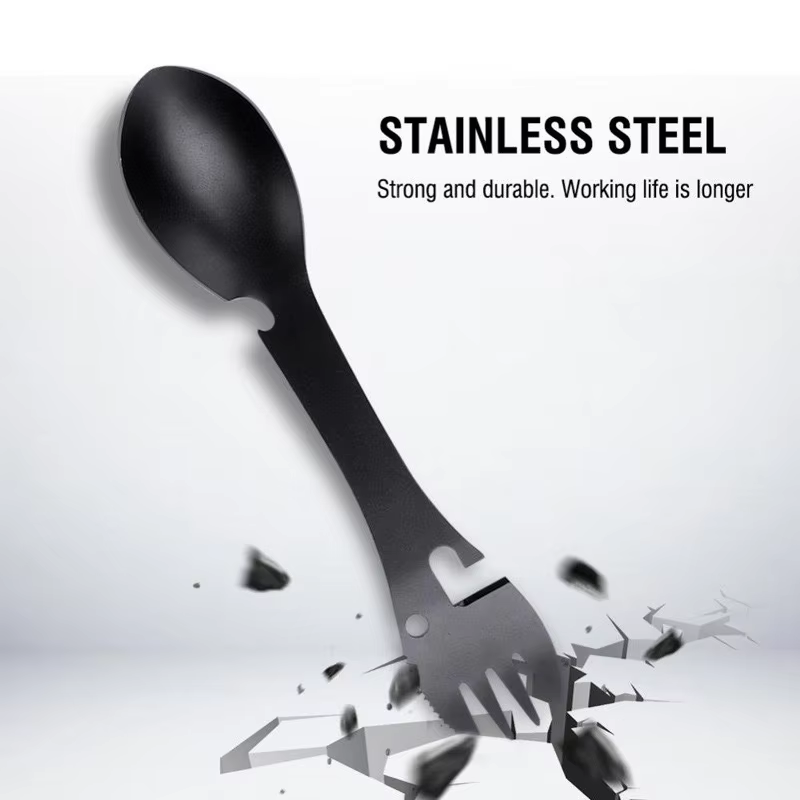 Outdoor Camping Utensils - Multifunctional Camping Utensil 10 in 1