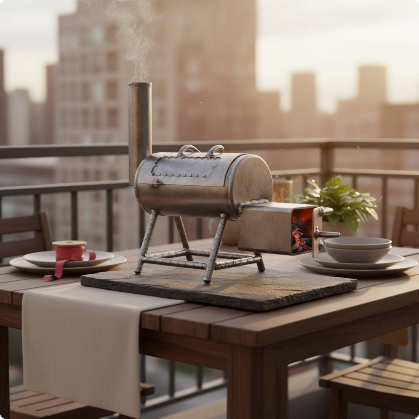Outdoor Camping Ideas - Mini Grill Gift Idea Portable Barbecue