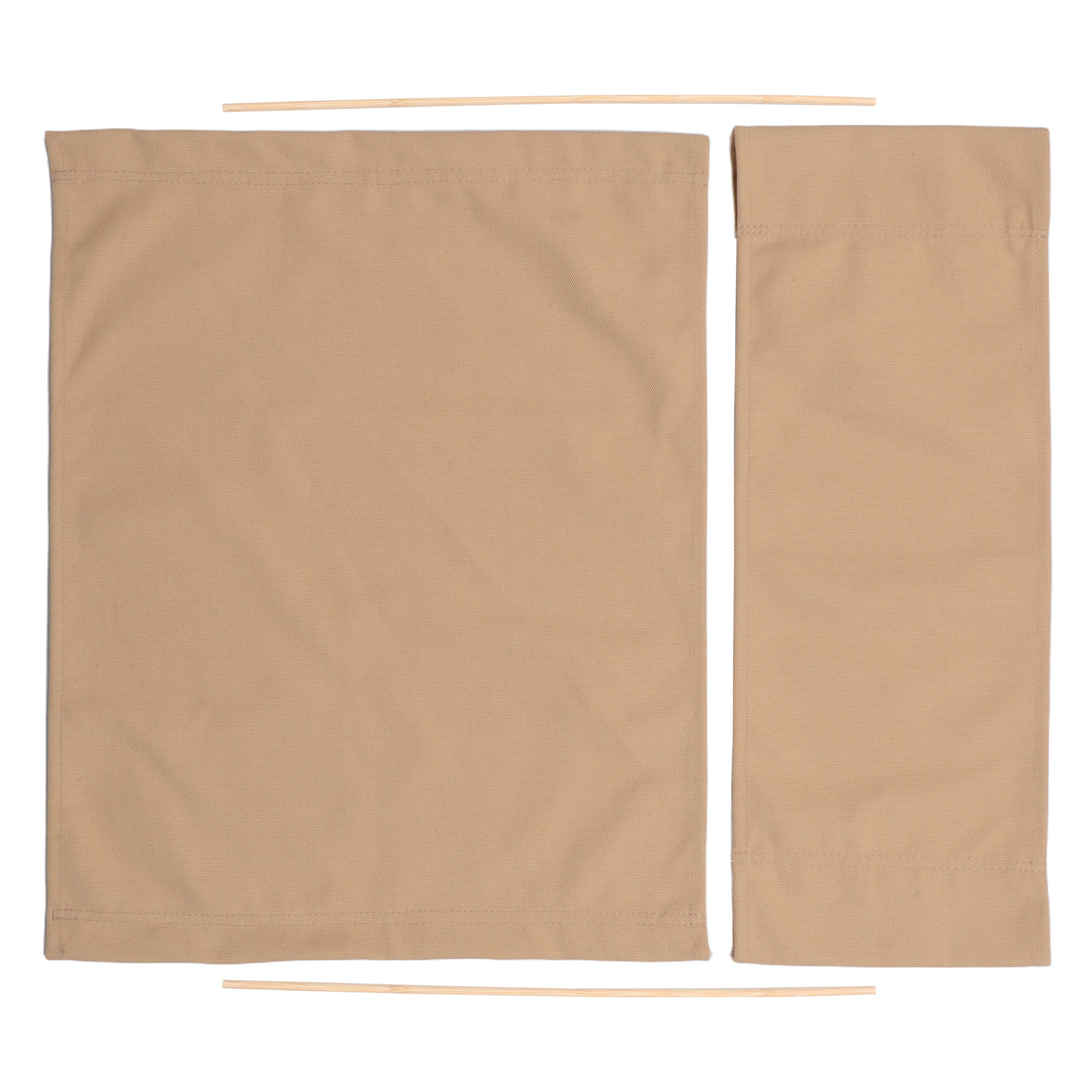 Outdoor Chair Camping - 1Set Director Chair Replacement Canvas Natural