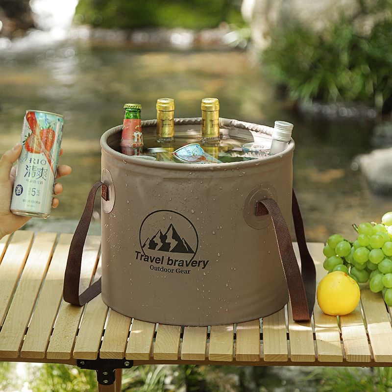 Outdoor Camping Sink - Car Folding Bucket Waterproof Foldable Sink