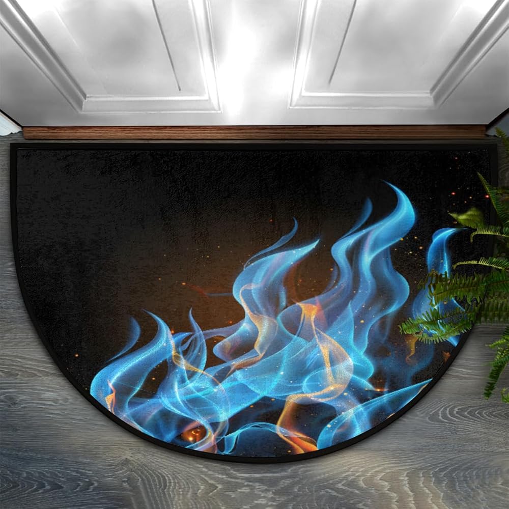 Camping Outdoor Or Indoor - Sci-Fi Inspired Doormat Ethereal Glow Effect
