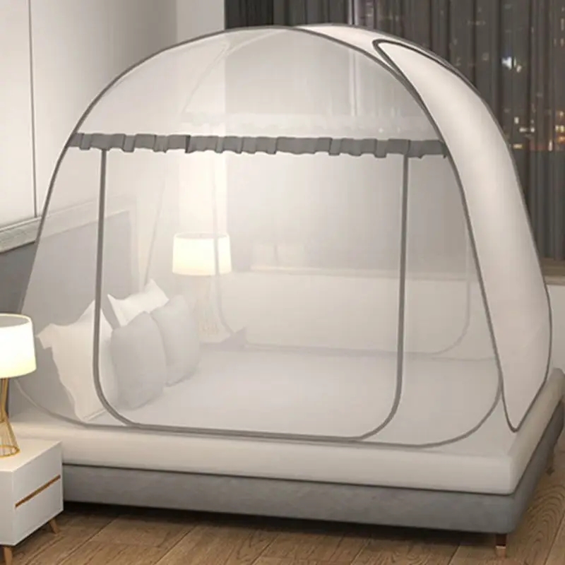 Outdoor Yurt Camping - Simple Yurt Mosquito Net Portable Camping