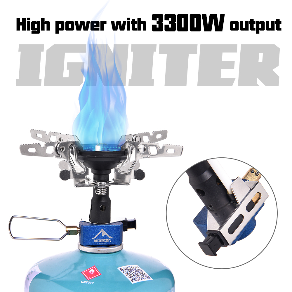 Survival Kit - Outdoor Camping Gas Burner Outdoor Stove