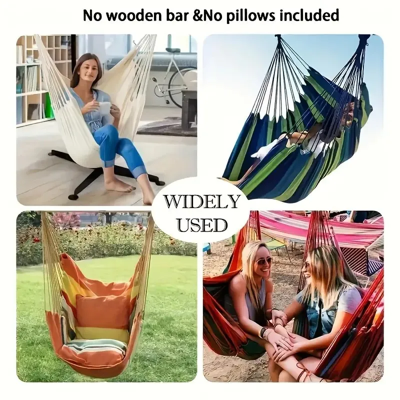 Camping Outdoor Or Indoor - Hammock Chair Hanging Swing Seat for