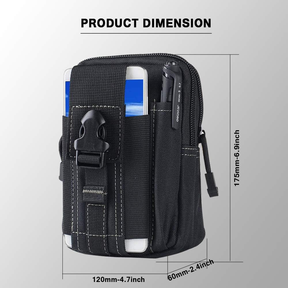 Tactical Molle Belt Pouch Mili - đánh giá và giá Outdoor Camping Bag