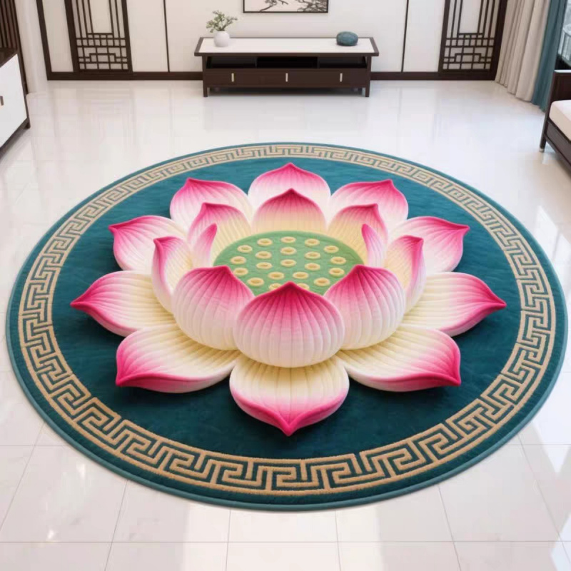 VIKAMA Chinese Style round Rug - đánh giá và giá Camping Outdoor Or Indoor