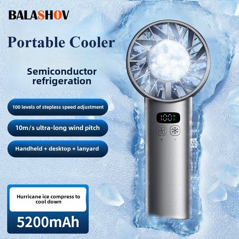 Ice compress high-speed coolin - đánh giá và giá Outdoor Camping Fan