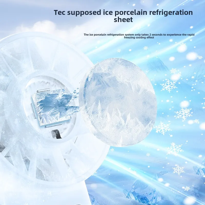 Ice compress high-speed coolin - đánh giá và giá Outdoor Camping Fan