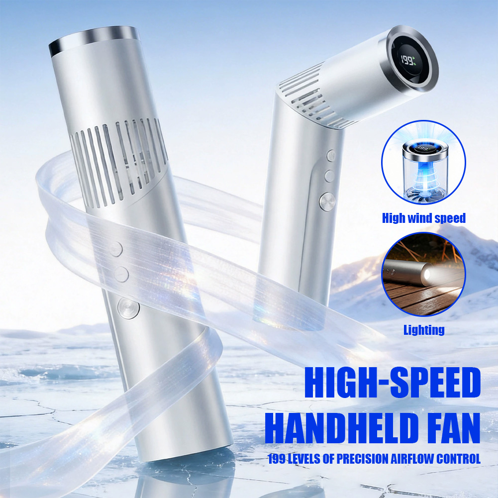 Mini Handheld Fan 20000 RPM Br - đánh giá và giá Outdoor Camping Fan