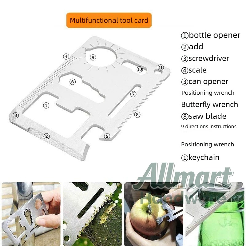 Multi functional portable EDC  - đánh giá và giá Survival Kit