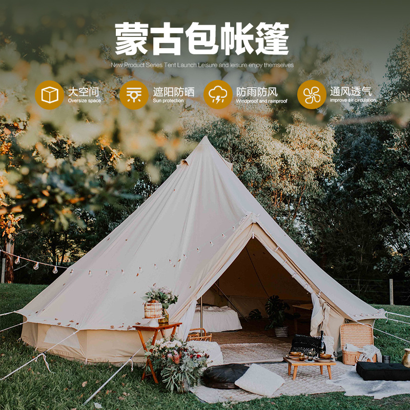 Outdoor Indian yurt tent camp  - đánh giá và giá Outdoor Yurt Camping