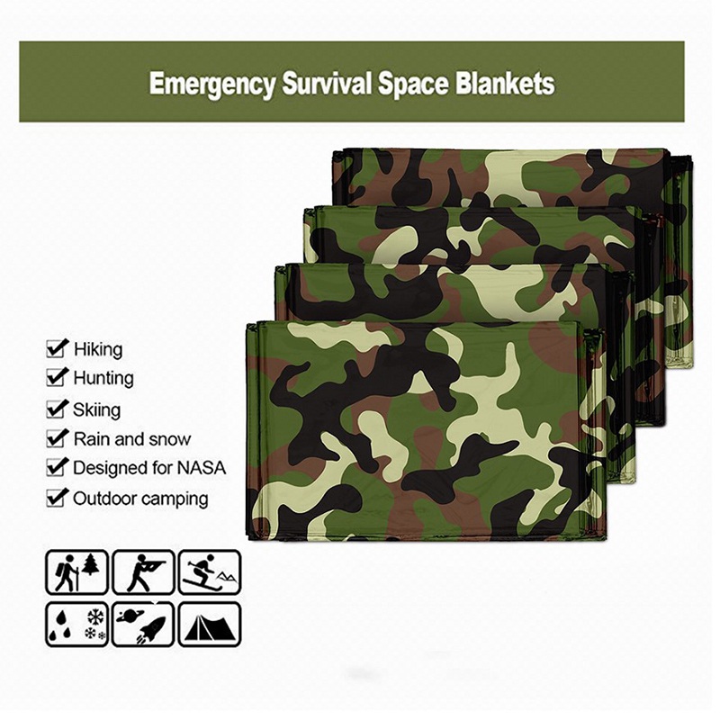 1pcs Emergency Thermal Blanket - đánh giá và giá Outdoor Camping Mat Waterproof