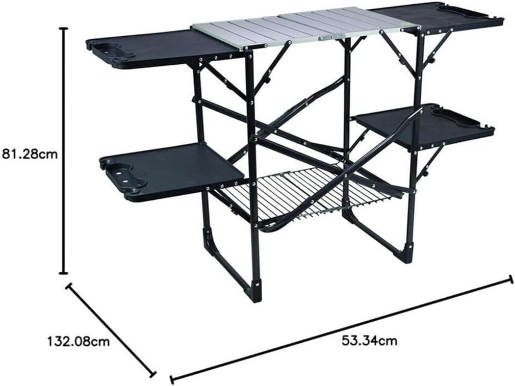 Slim Fold Portable Camping Kit - đánh giá và giá Outdoor Camping Table With Storage