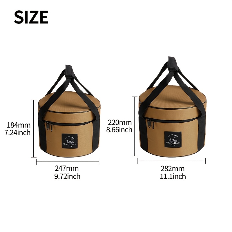 Padded Camping Cookware Storag - đánh giá và giá Outdoor Camping Utensils