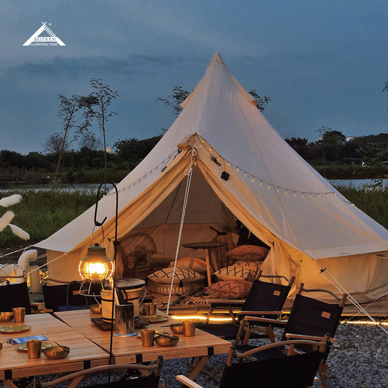 Outdoor Cotton Bell Tent No Ce - đánh giá và giá Outdoor Yurt Camping