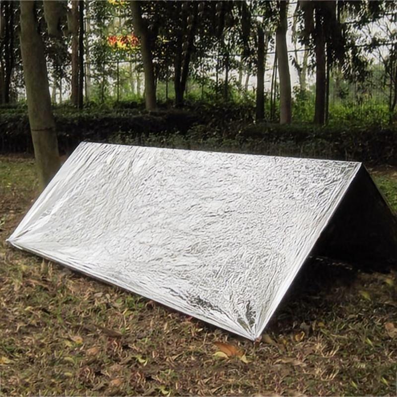 4 pcs Emergency Blanket Outdoo - đánh giá và giá Survival Kit