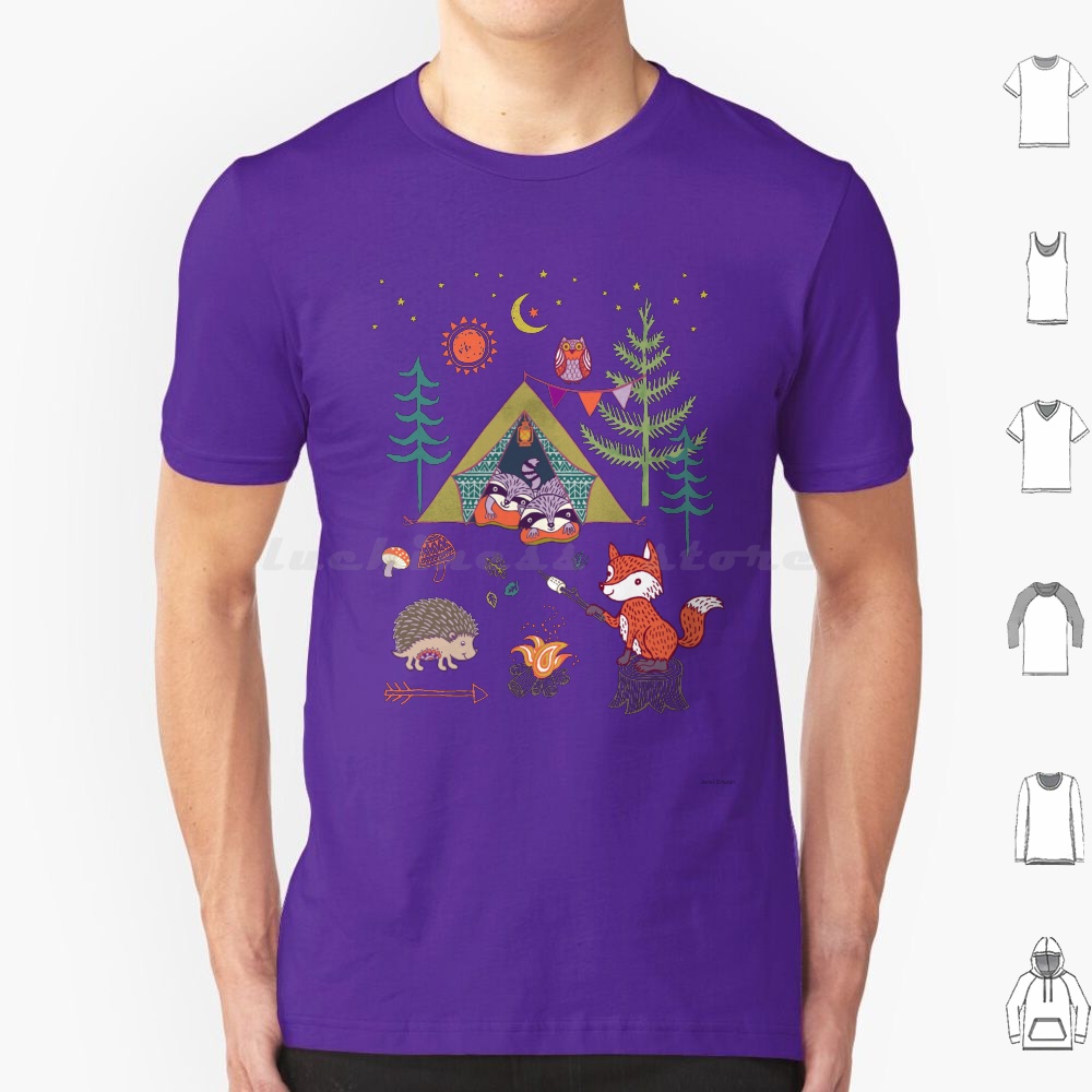 Woodland Animals Campout T Shi - đánh giá và giá Outdoor Camping For Kids