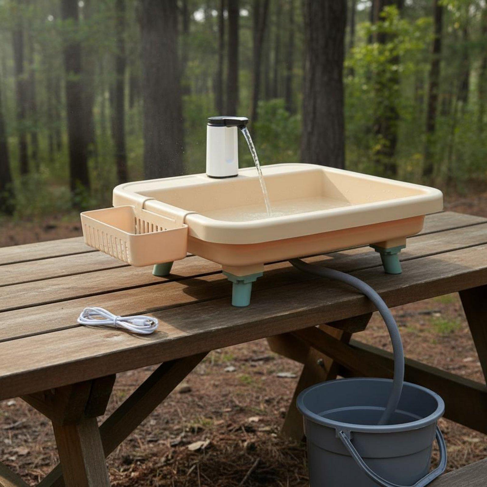 Outdoor Camping Washbasin Port - đánh giá và giá Outdoor Camping Sink