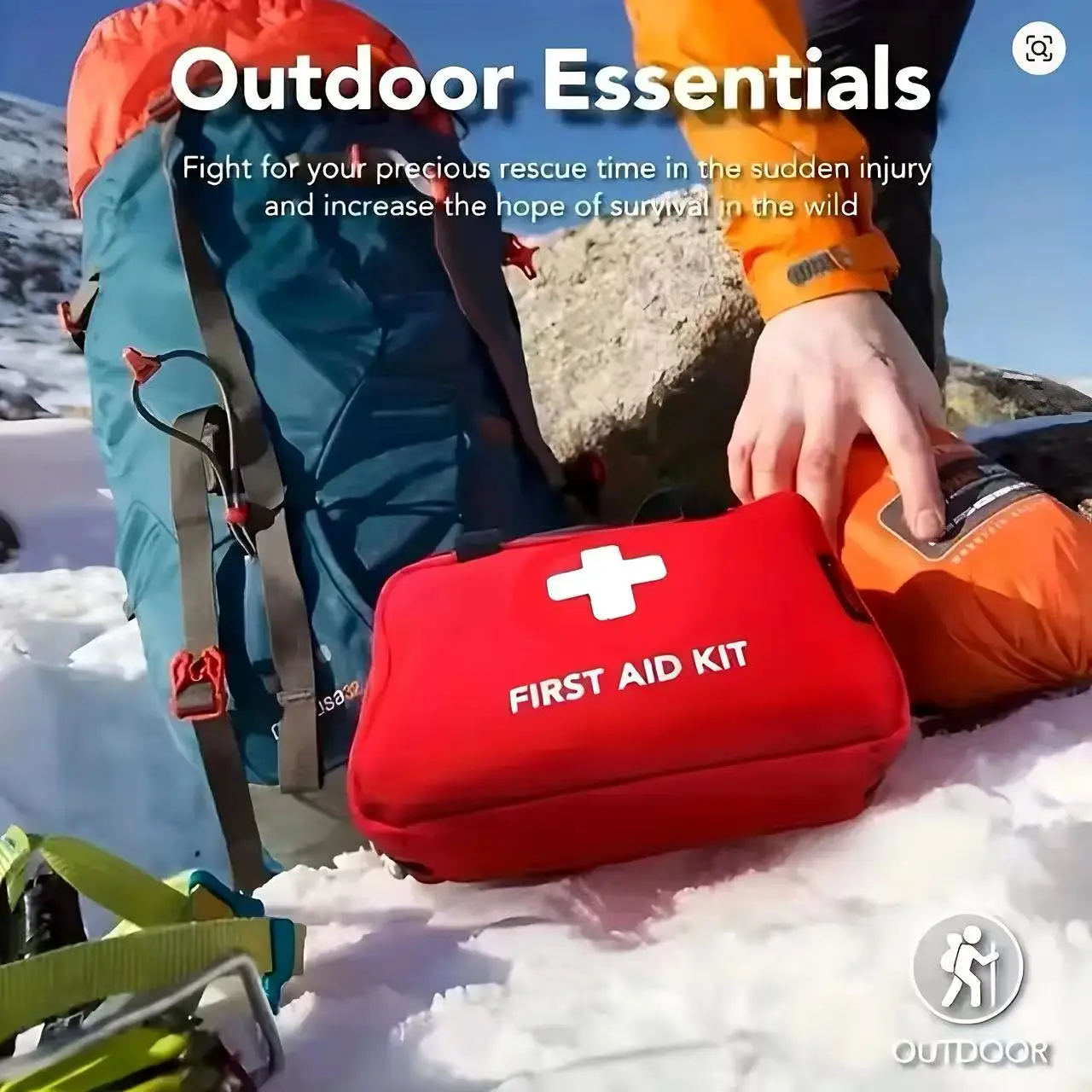 Aid Kit Medical Supplies with  - đánh giá và giá Survival Kit