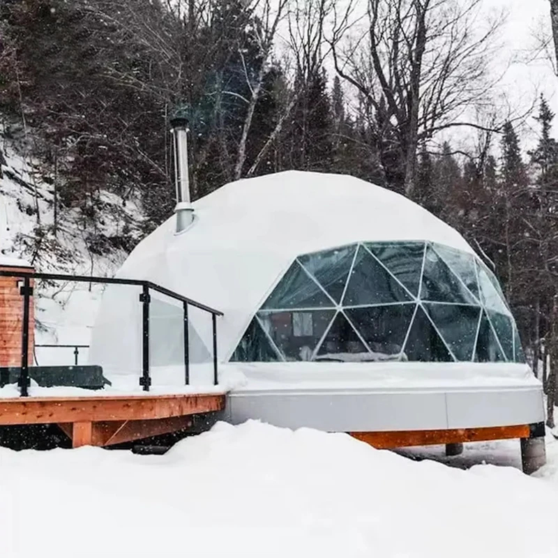 Premium Geodesic Glamping Dome - đánh giá và giá Outdoor Camping And Glamping