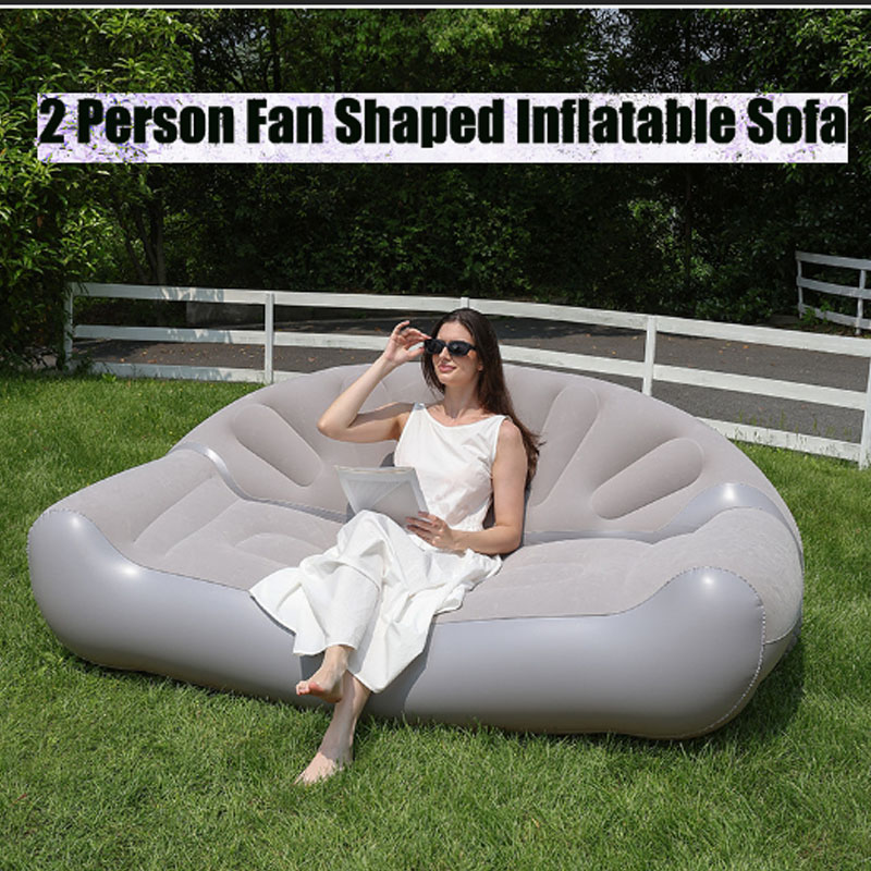 Fan Shaped Inflatable Sofa 2 P - đánh giá và giá Outdoor Camping Fan