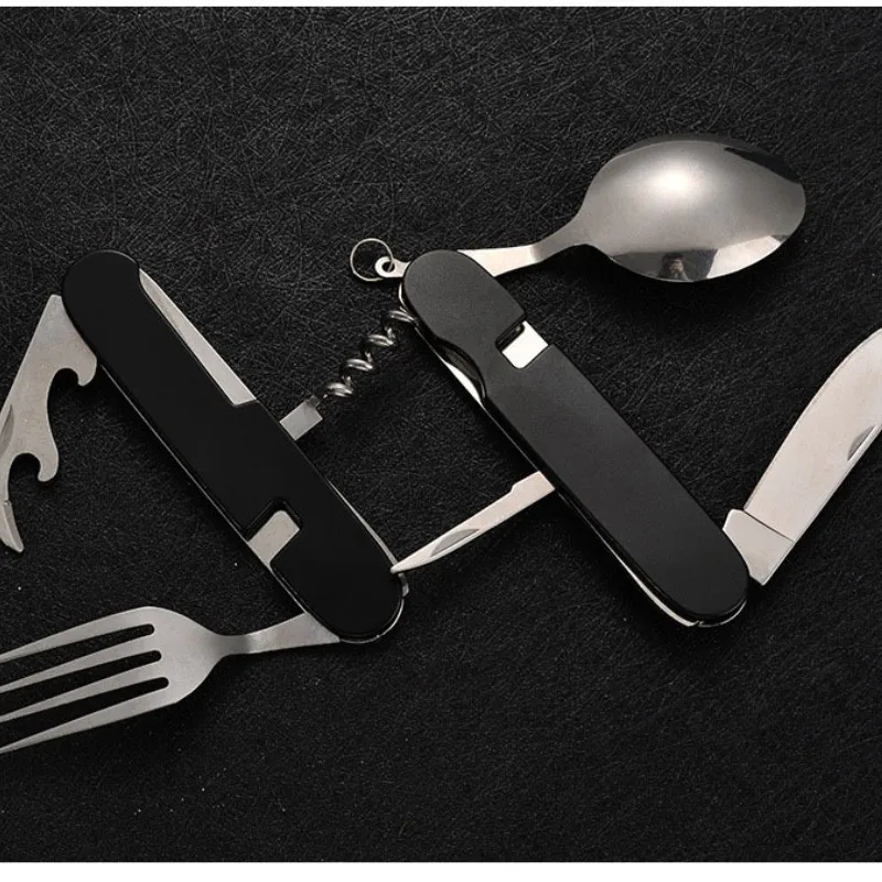 4 in 1 Folding Tableware Detac - đánh giá và giá Outdoor Camping Utensils