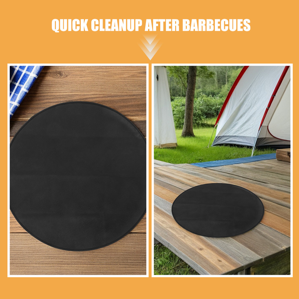 Fireproof Round Bbq Mat 24 Inc - đánh giá và giá Outdoor Camping Mat Waterproof