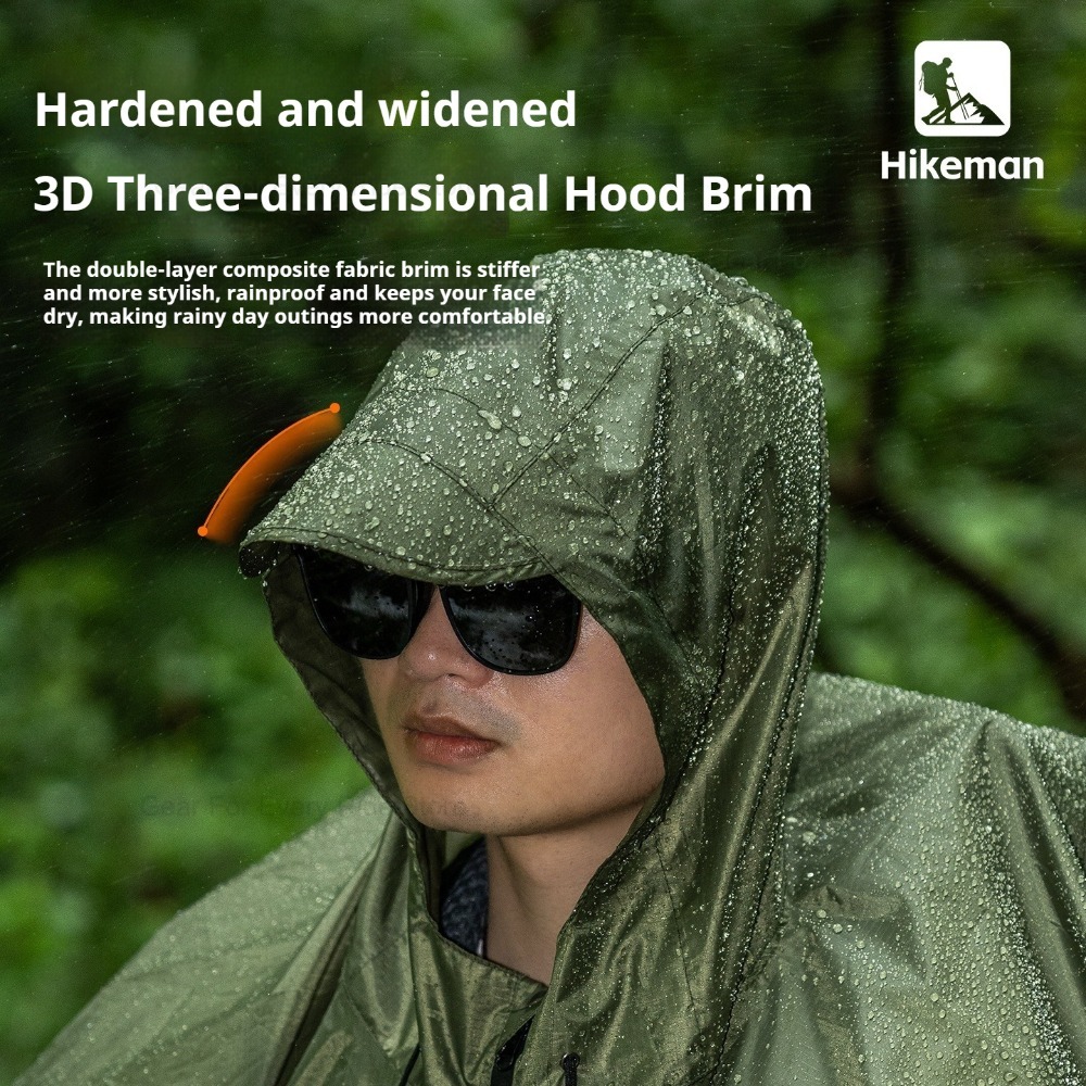 Ultralight Zipper Raincoat 210 - đánh giá và giá Outdoor Camping Jacket