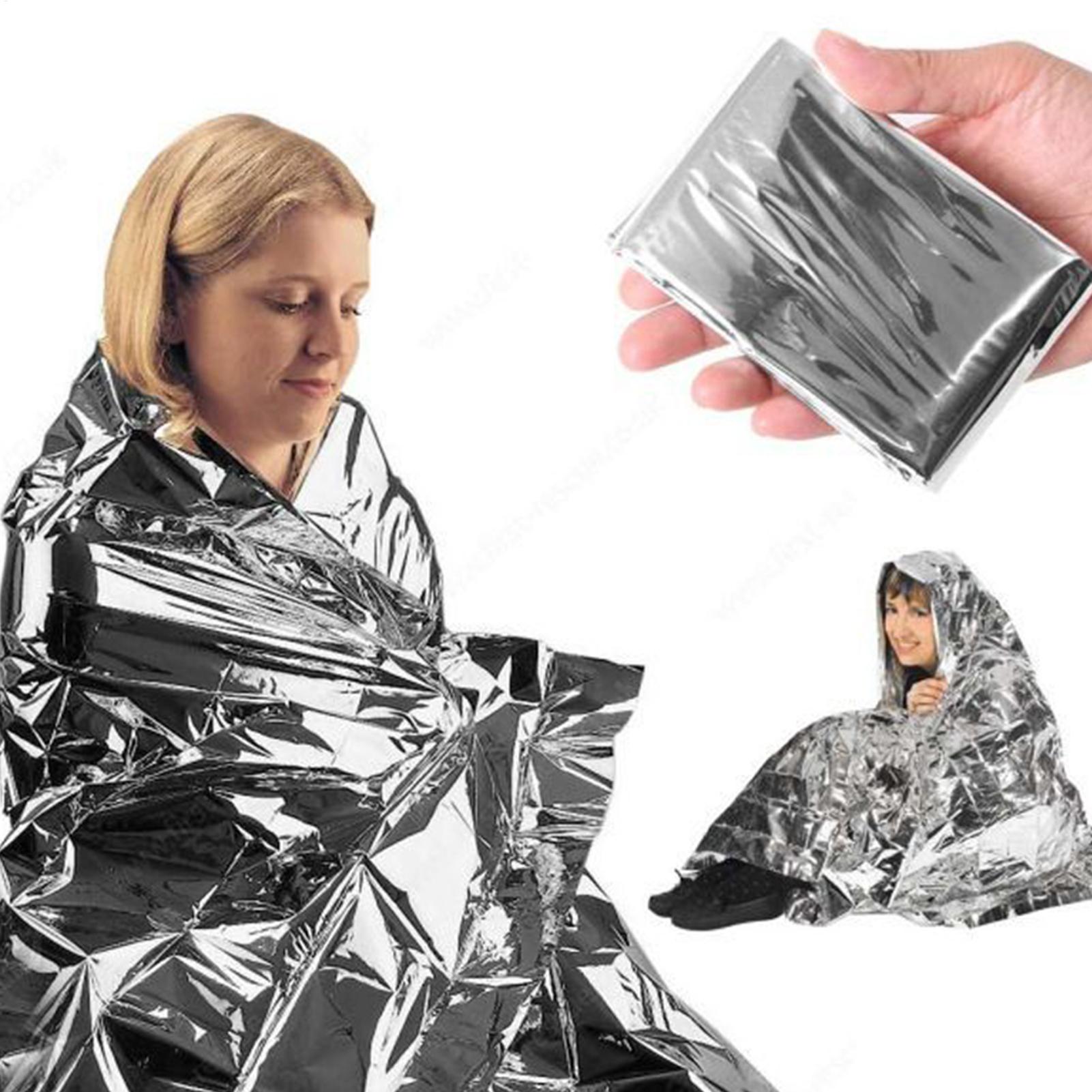 1PC Emergency Blanket Windproo - đánh giá và giá Survival Kit