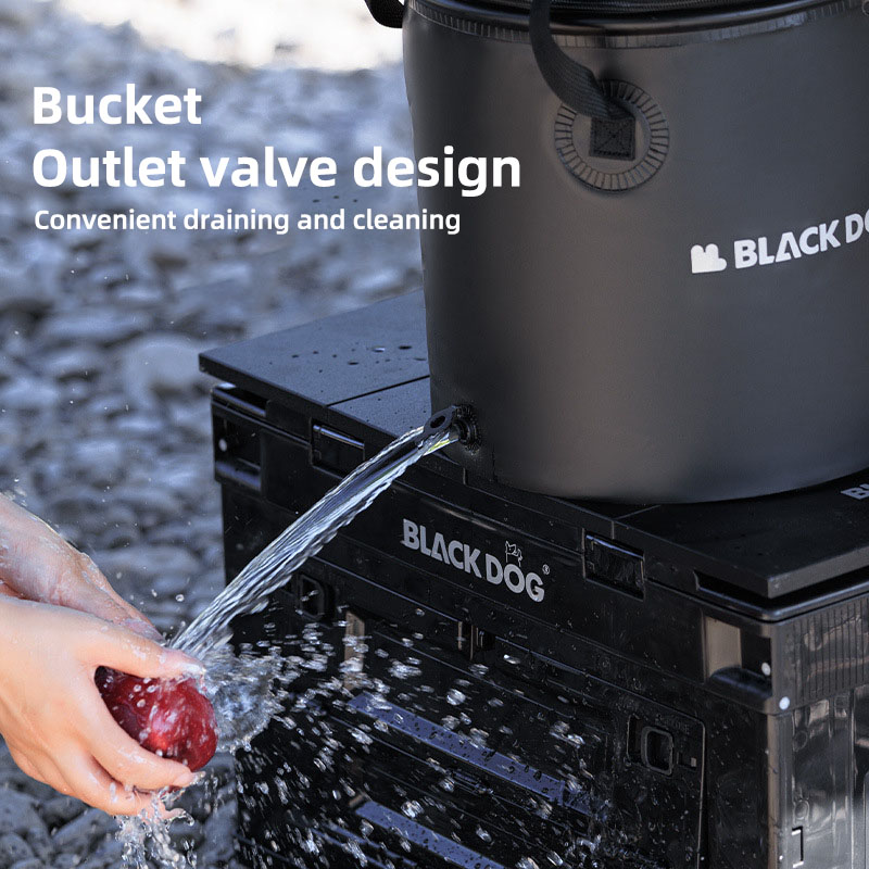 Blackdog Folding Water Round B - đánh giá và giá Outdoor Camping Sink
