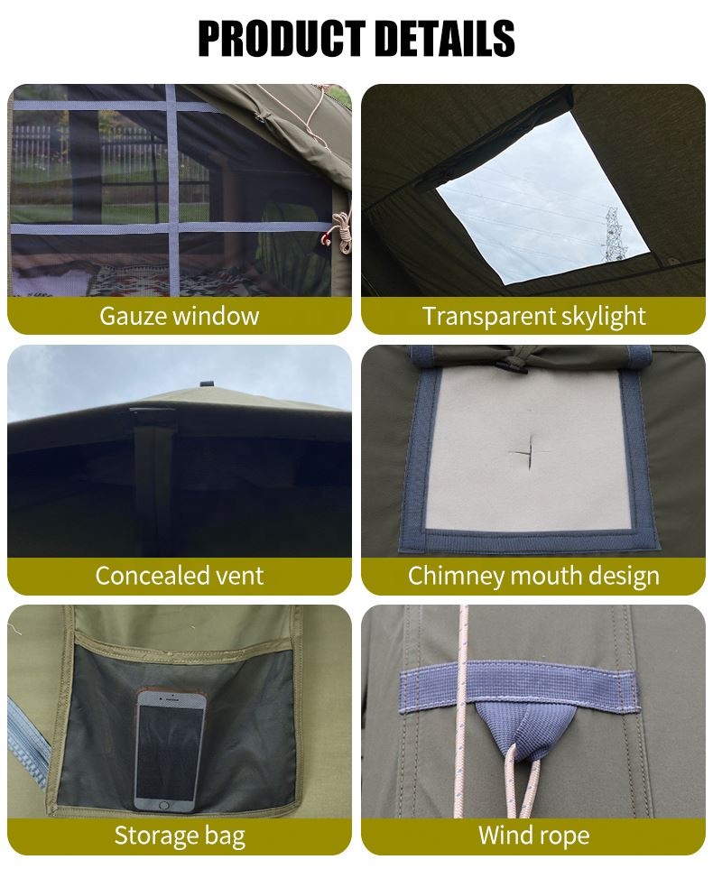 Luxury 3-4 Season Large Air Te - đánh giá và giá Outdoor Camping And Glamping