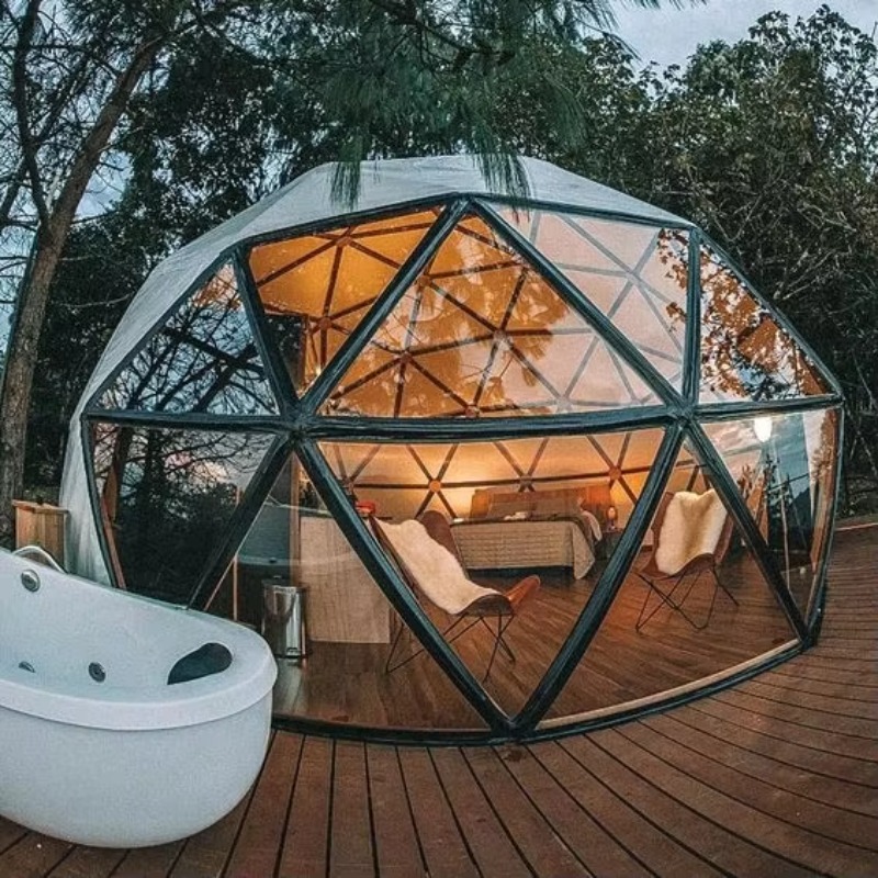 Camping Tent Glamping Dome Lux - đánh giá và giá Outdoor Camping And Glamping