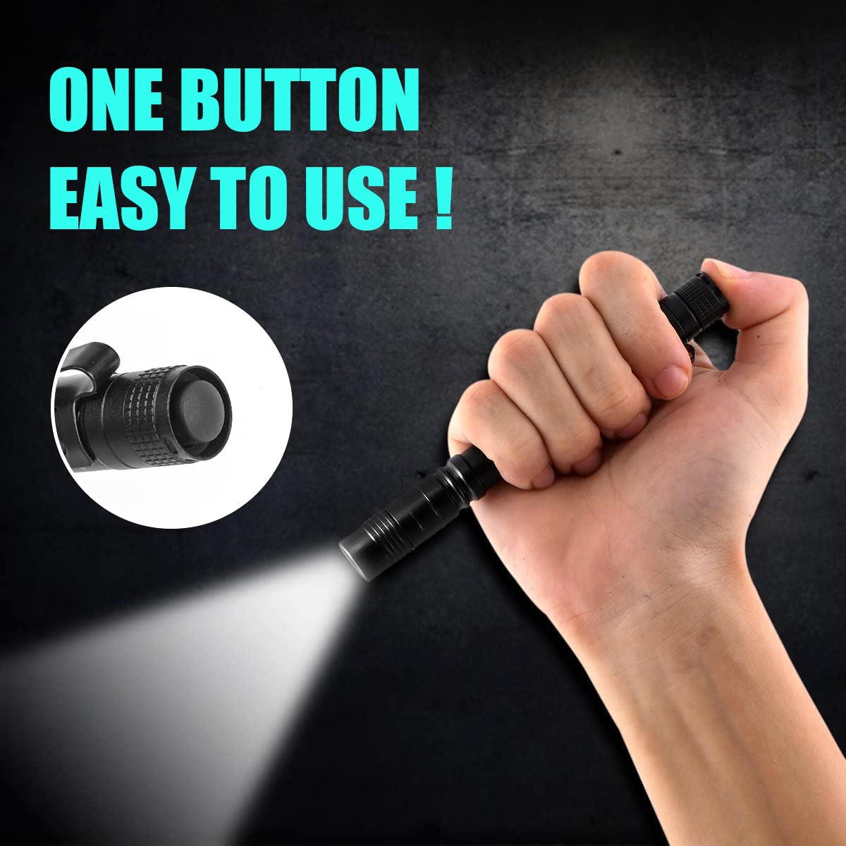 Portable Mini LED Pen Flashlig - đánh giá và giá Outdoor Camping Decor