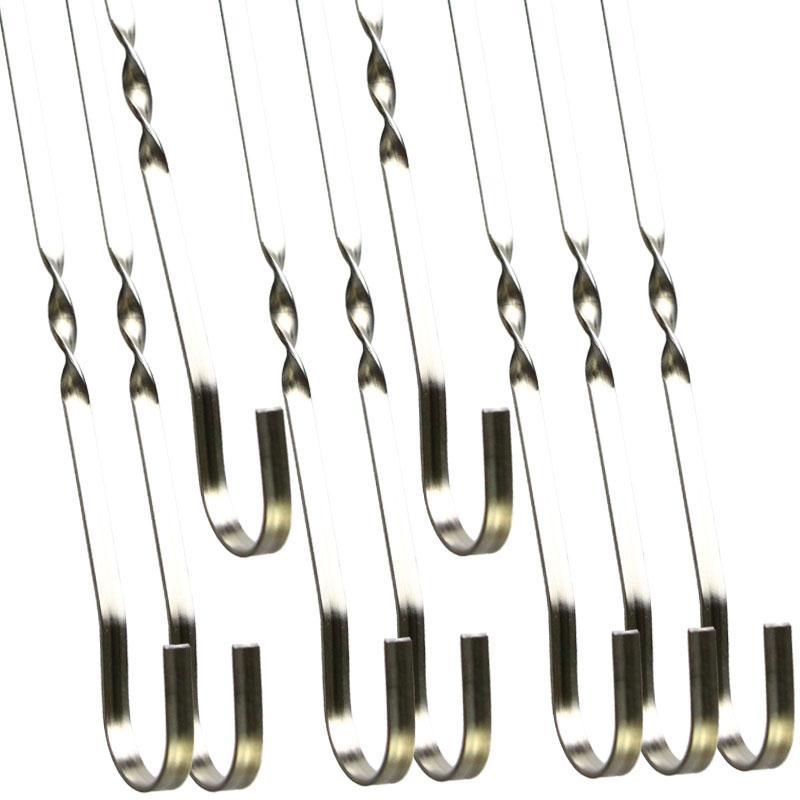 BBQ Skewers Stainless Steel 40 - đánh giá và giá Outdoor Camping Utensils