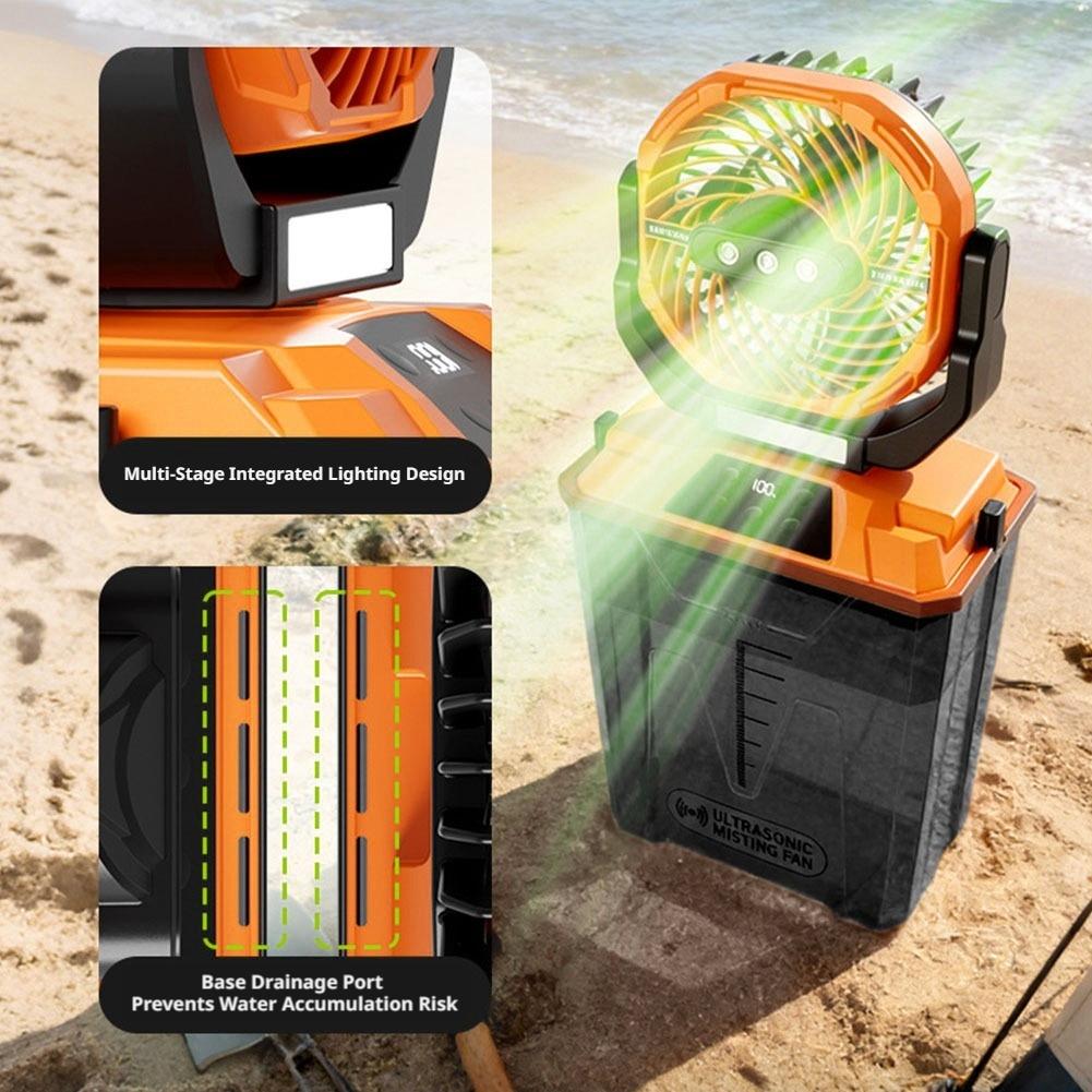 New Outdoor Misting Fan Campin - đánh giá và giá Outdoor Camping Fan