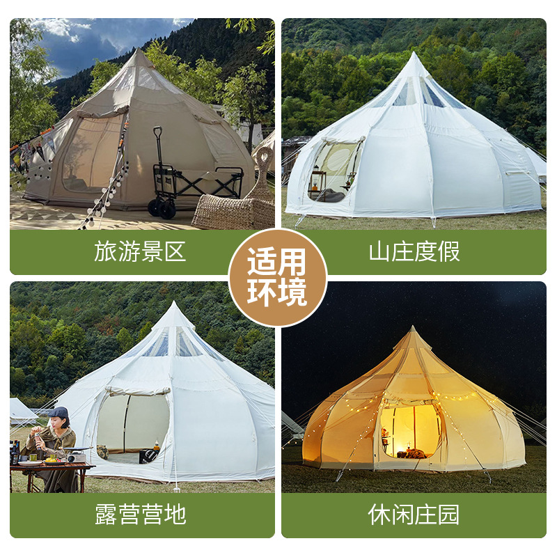 Camping tent outdoor supplies  - đánh giá và giá Outdoor Yurt Camping