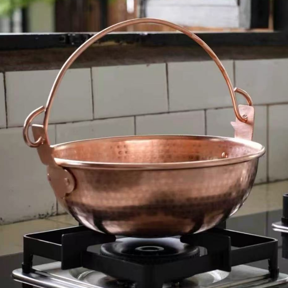 Vintage Copper Hanging Pot,Out - đánh giá và giá Outdoor Camping Utensils