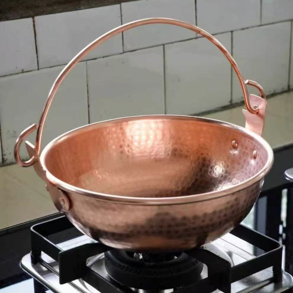 Vintage Copper Hanging Pot,Out - đánh giá và giá Outdoor Camping Utensils