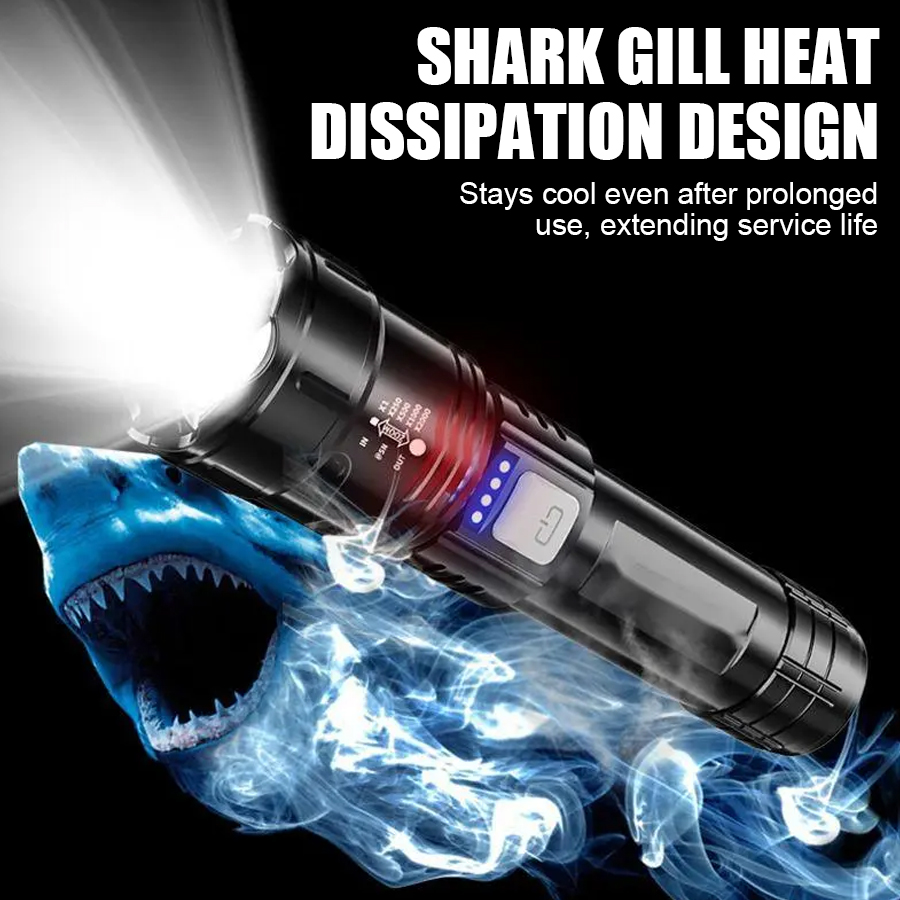High Power P50 LED Flashlight  - đánh giá và giá Outdoor Camping Decor