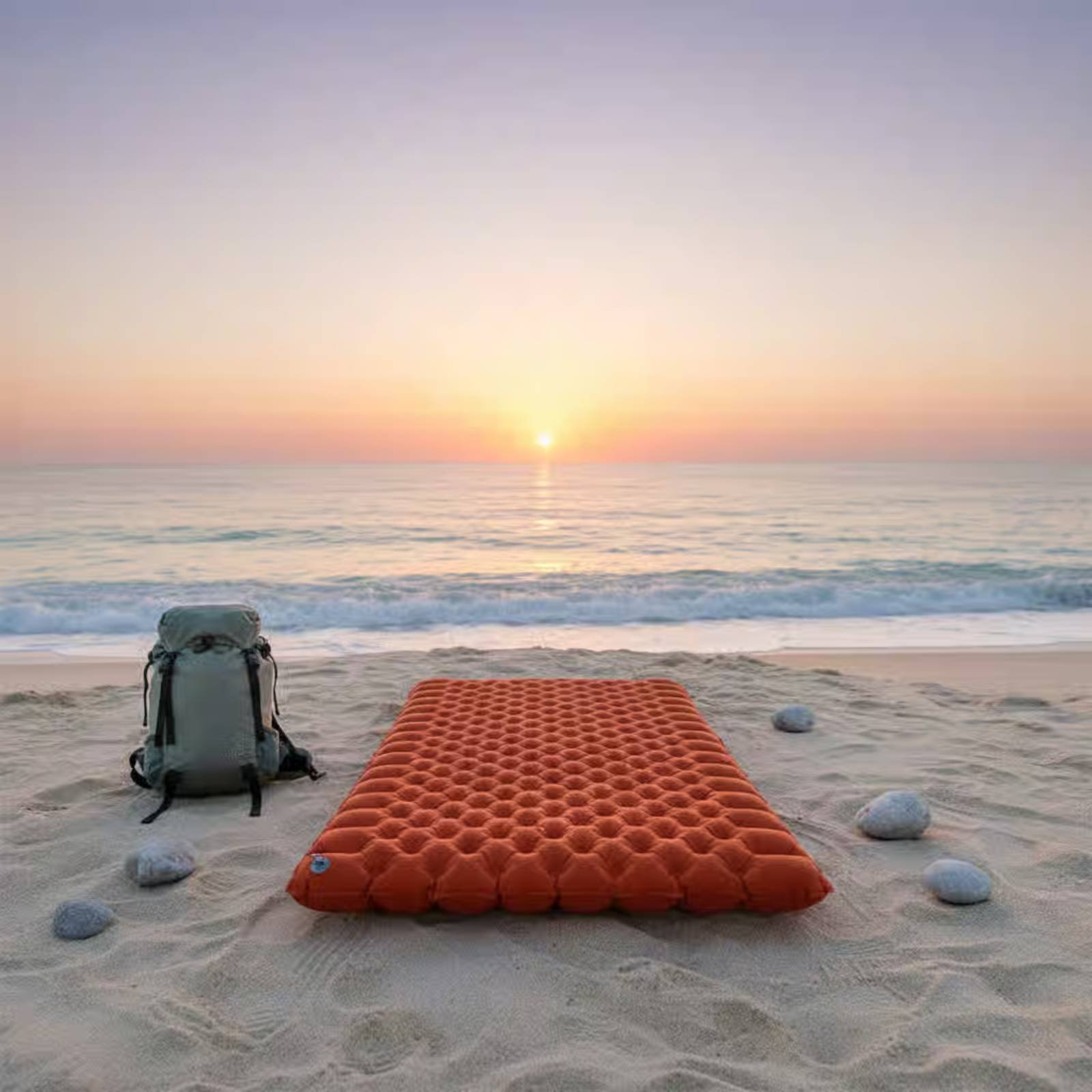 Inflatable Camping Mat Nylon T - đánh giá và giá Outdoor Camping Mat Waterproof
