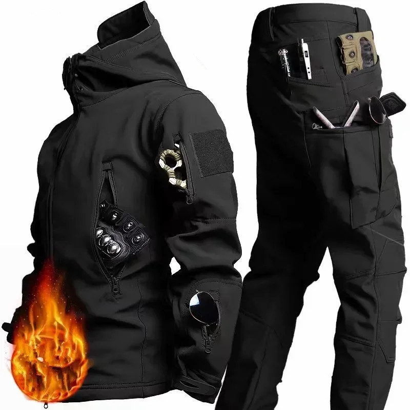 Men's Winter Autumn Fleece Jac - đánh giá và giá Outdoor Camping Jacket