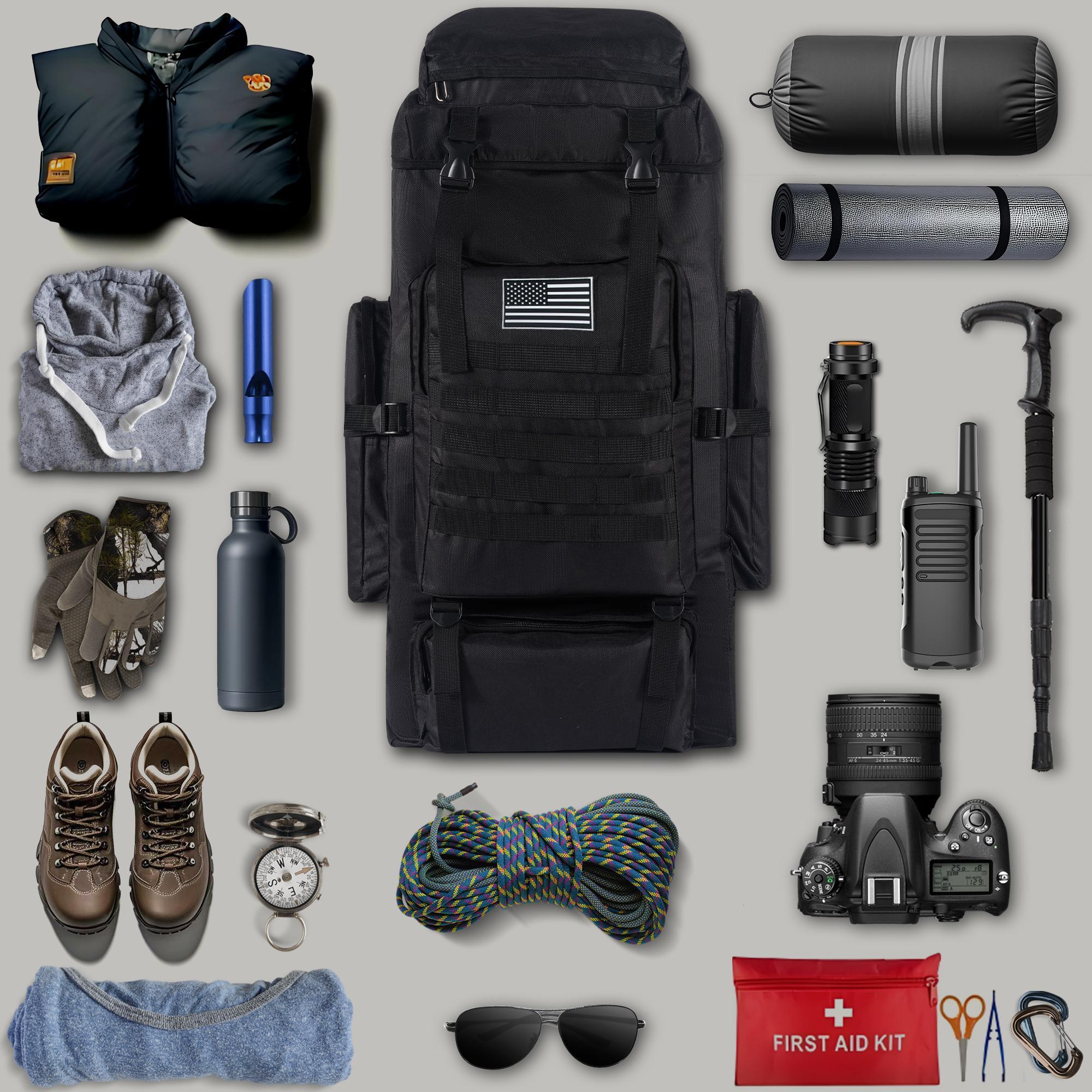 70L Professional Hiking Backpa - đánh giá và giá Outdoor Camping Bag