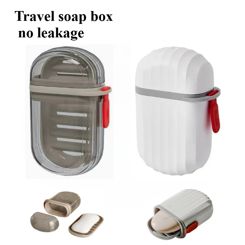 Travel Portable Soap Box with  - đánh giá và giá Outdoor Camping Bathroom